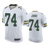 Green Bay Packers Elgton Jenkins White 100th Season Vapor Limited Jersey - Robokeg