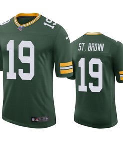 Green Bay Packers Equanimeous St. Brown Green 100th Season Vapor Limited Jersey - Robokeg