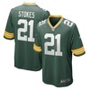 Green Bay Packers Eric Stokes Green 2021 Nfl Draft First Round Pick Game Mens Jersey Gift For Packers Fans - Robokeg
