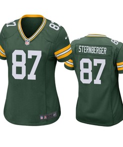 Green Bay Packers Jace Sternberger 2019 Nfl Draft Green Game Womens Jersey - Robokeg