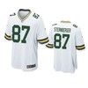 Green Bay Packers Jace Sternberger 2019 Nfl Draft White Game Jersey - Robokeg