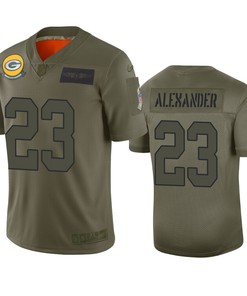 Green Bay Packers Jaire Alexander Camo 2019 Salute To Service Limited Jersey - Robokeg