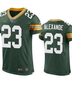 Green Bay Packers Jaire Alexander Green 100th Season Vapor Elite Jersey - Robokeg
