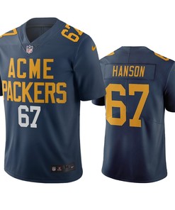Green Bay Packers Jake Hanson Navy City Edition Vapor Limited Jersey - Robokeg