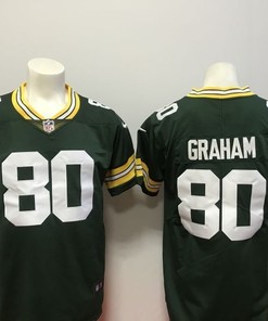Green Bay Packers Jimmy Graham #80 2020 Nfl Black Jersey Jersey - Robokeg