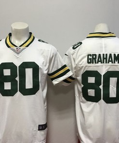 Green Bay Packers Jimmy Graham #80 2020 Nfl White Jersey Jersey - Robokeg
