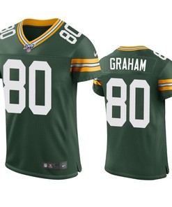 Green Bay Packers Jimmy Graham Green 100th Season Vapor Elite Jersey - Robokeg
