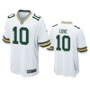 Green Bay Packers Jordan Love White 2020 Nfl Draft Game Jersey - Robokeg
