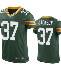 Green Bay Packers Josh Jackson Green 100th Season Vapor Elite Jersey - Robokeg