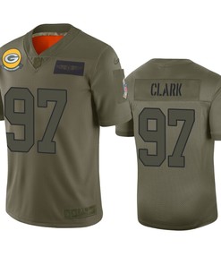 Green Bay Packers Kenny Clark Camo 2019 Salute To Service Limited Jersey - Robokeg