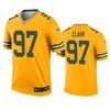 Green Bay Packers Kenny Clark Gold Inverted Legend Jersey - Robokeg