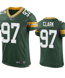 Green Bay Packers Kenny Clark Green 100th Season Vapor Elite Jersey - Robokeg