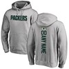 Green Bay Packers Nfl Pro Line By Branded Personalized Playmaker Pullover Hoodie - Heather Gray - Robokeg