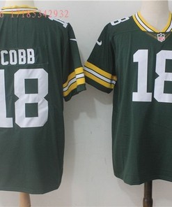 Green Bay Packers Randall Cobb Ii #18 2020 Nfl Green Jersey Jersey - Robokeg