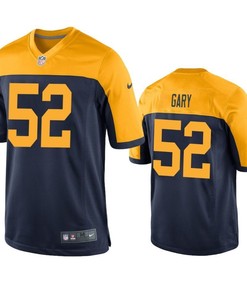 Green Bay Packers Rashan Gary 2019 Nfl Draft Navy Game Jersey - Robokeg