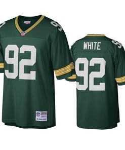 Green Bay Packers Reggie White Green Legacy Replica Jersey - Robokeg