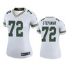 Green Bay Packers Simon Stepaniak White Color Rush Legend Jersey - Womens - Robokeg