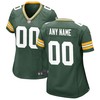 Green Bay Packers Womens Custom Game Jersey - Green Custom Jerseys Nfl - Robokeg