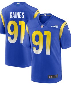 Greg Gaines Los Angeles Rams Game Jersey - Royal Nfl - Robokeg