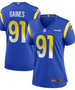 Greg Gaines Los Angeles Rams Womens Game Jersey - Royal Nfl - Robokeg