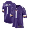 Greg Joseph Minnesota Vikings Game Jersey - Purple Nfl - Robokeg