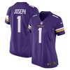 Greg Joseph Minnesota Vikings Womens Game Jersey - Purple Nfl - Robokeg