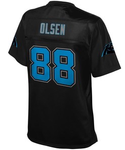 Greg Olsen Carolina Panthers Nfl Pro Line Womens Reverse Fashion Jersey - Black - Robokeg
