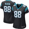 Greg Olsen Carolina Panthers Nike Womens Game Jersey - Black - Robokeg