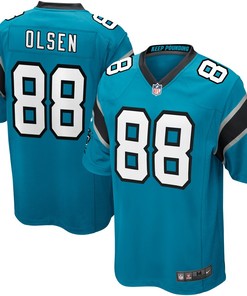 Greg Olsen Carolina Panthers Nike Youth Alternate Game Jersey - Panther Blue - Robokeg