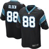 Greg Olsen Carolina Panthers Nike Youth Team Color Game Jersey - Black - Robokeg