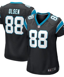 Greg Olsen Carolina Panthers Womens Player Jersey - Black Nfl - Robokeg