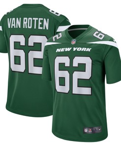 Greg Van Roten New York Jets Game Jersey - Gotham Green Nfl - Robokeg