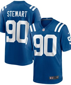 Grover Stewart Indianapolis Colts Game Jersey - Royal Nfl - Robokeg