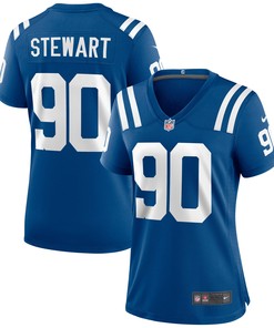 Grover Stewart Indianapolis Colts Womens Game Jersey - Royal Nfl - Robokeg