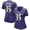 Gus Edwards Baltimore Ravens Womens Game Jersey - Purple Nfl - Robokeg