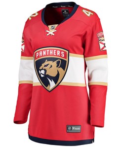 Gustav Forsling Florida Panthers Women's Home Breakaway Player Jersey - Red Jersey - Robokeg