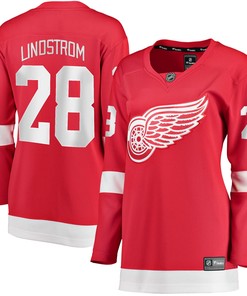 Gustav Lindstrom Detroit Red Wings Fanatics Branded Womens Home Breakaway Player Jersey - Red Nhl - Robokeg