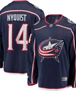 Gustav Nyquist Columbus Blue Jackets Fanatics Branded Home Breakaway Player Jersey - Navy Nhl - Robokeg