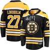 Hampus Lindholm 27 Boston Bruins Stanley Cup 2023 Playoffs Patch Home Breakaway Men Jersey - Black - Robokeg