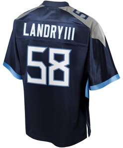 Harold Landry Tennessee Titans Nfl Pro Line Team Color Player Jersey - Navy - Robokeg