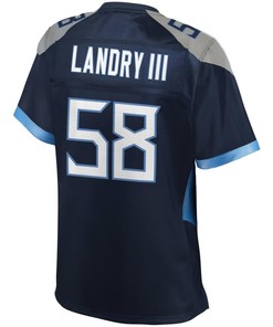 Harold Landry Tennessee Titans Nfl Pro Line Womens Jersey - Navy - Robokeg