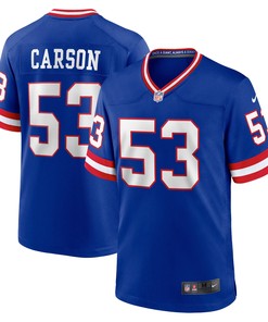 Harry Carson New York Giants Classic Retired Player Game Jersey - Royal Nfl - Robokeg