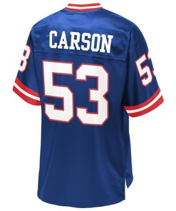 Harry Carson New York Giants Nfl Pro Line Retired Player Jersey - Royal - Robokeg