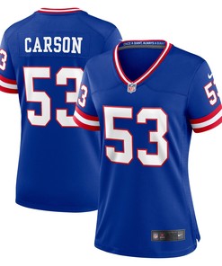 Harry Carson New York Giants Womens Classic Retired Player Game Jersey - Royal Nfl - Robokeg