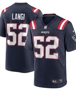 Harvey Langi New England Patriots Game Player Jersey - Navy Nfl - Robokeg