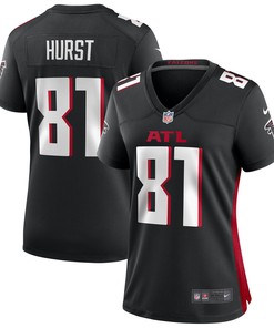 Hayden Hurst Atlanta Falcons Womens Game Jersey - Black Nfl - Robokeg