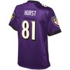 Hayden Hurst Baltimore Ravens Nfl Pro Line Womens Player Jersey - Purple - Robokeg