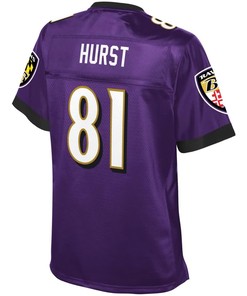 Hayden Hurst Baltimore Ravens Nfl Pro Line Womens Player Jersey - Purple - Robokeg
