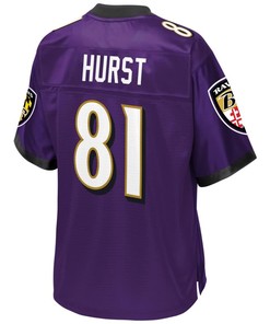 Hayden Hurst Baltimore Ravens Nfl Pro Line Youth Player Jersey - Purple - Robokeg
