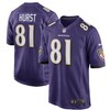 Hayden Hurst Baltimore Ravens Nike Game Jersey - Purple - Robokeg